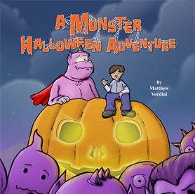 A Monster Halloween Adventure book cover