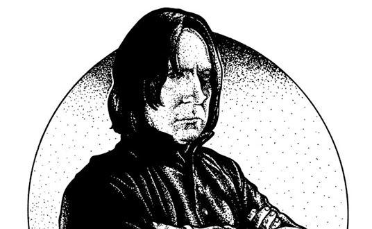 Illustration of Severus Snape