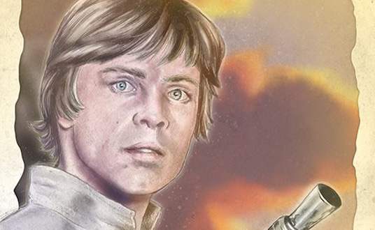 Luke Skywalker Illustration